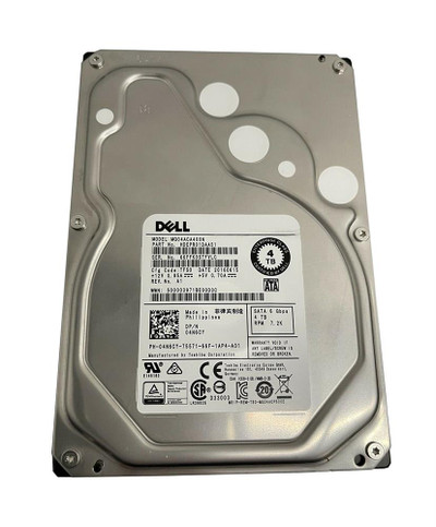 04N6CY - Dell 4TB 7200RPM SATA 6Gbps 3.5" Hot-Swap HDD