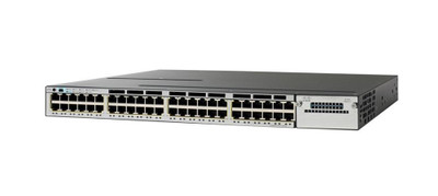 WS-C3750X-48PF-S= - Cisco 48-Port Gigabit PoE+ Rack-mountable Managed Switch