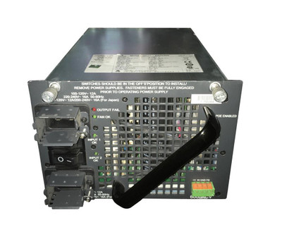 Cisco Catalyst 4500 Power Supply 6000W AC Dual Input for Data + PoE - PWR-C45-6000ACV/2-RF - Server Rack Power Supply