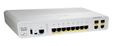 Cisco 3560-C Switch WS-C3560C-12PC-S-RF, 12 Fe Poe 2 X Dual Uplink Ip Base, Catalyst 3560C, for networking racks