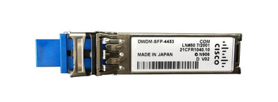 Cisco 1Gbps 1000Base-DWDM Single-mode Fiber 80km 1544.53nm SFP Transceiver Module for DWDM-SFP-4453 Servers