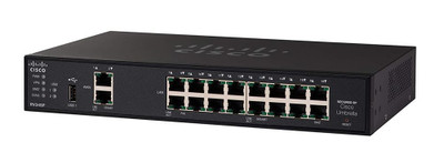 RV345P-K9-NA - Cisco 16-Port Gigabit PoE+ 2-Port WAN 1U Router