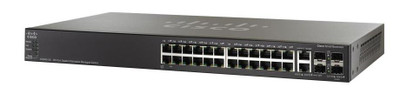 SG500-28P= - Cisco 28-Port Gigabit PoE Stackable Rack Switch 2x SFP
