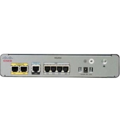 VG204XM= - Cisco 4 FXS 2 RJ-45 USB Analog Voice Gateway