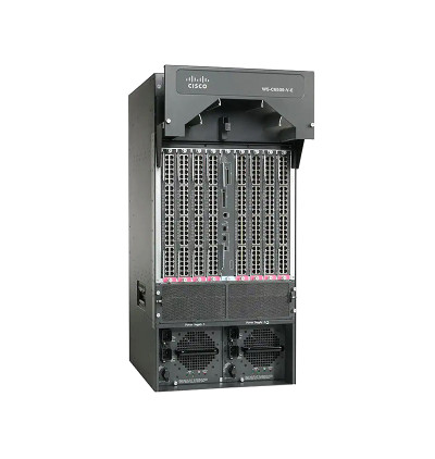 WS-C6509-V-E= - Cisco Catalyst 6509 Enhanced Vertical Chassis Manageable 9 x Expansion Slots PoE Ports Rack-mountable