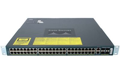 Cisco Catalyst 4948E-F 48-Port Gigabit Ethernet Switch RJ-45 WS-C4948E-F= - Rackmount Network Switch