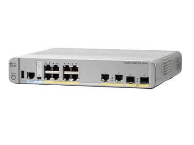 WS-C2960CX-8TC-L-RF - Cisco Catalyst 2960-Cx 8 - Port Compact Switch Layer 2 - 8 X 10/100/1000 Ethernet Ports 2 Sfp&2Ge Uplinks- Lan Base - Managed