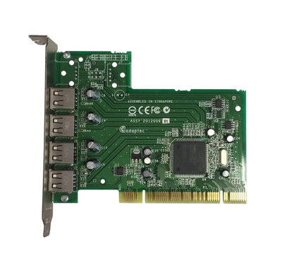 8U662 - Dell / Adaptec 4-Port USB 2.0 PCI Expansion Card