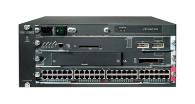Cisco Cat6503E Chassis with WS-S32-10Ge-Pisa Fan Tray, refurbished, compatible with ProLiant DL360p Gen8 servers