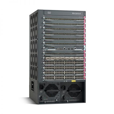 WS-C6513-E - Cisco 13-Slot Layer 3 Managed Network Switch Chassis