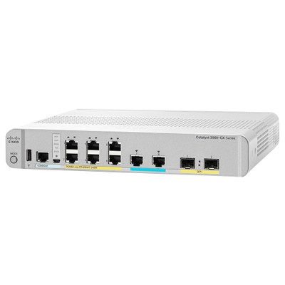 WS-C3560CX-8PC-S - Cisco 8-Port Gigabit 2 SFP Network Switch