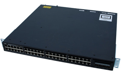 Cisco Catalyst 3650-48FQM-S 48-Port Gigabit Switch for Data Centers and Networks