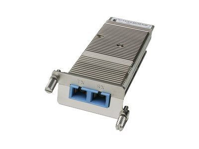 XENPAK-10GB-ZR= - Cisco 10Gbps 10GBase-ZR Single-Mode Fiber 80km 1550nm Duplex SC Connector Xenpak Transceiver Module