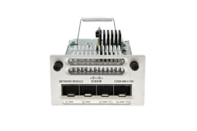 Cisco 4-Port 10Gbps Network Expansion Module for Catalyst 3850, C3850-NM-4-10G - Compatible with Catalyst 3850 switches