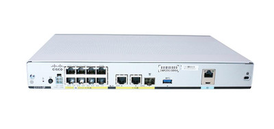 C1111-8P= - Cisco 8-Port Gigabit 4 PoE 2 PoE+ Integrated Services Router