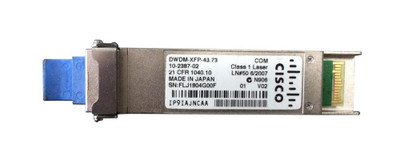 DWDM-XFP-43.73 - Cisco 10Gb DWDM Single-Mode 80km 1543.73nm XFP Transceiver