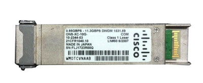 Cisco ONS-XC-10G-33.4-RF 10Gbps CWDM XFP Transceiver Module for Single-Mode Fiber 80km 1533.47nm - Duplex LC Connect