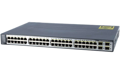 Cisco Catalyst 3750V2-48TS-E 48-Port Switch for Network Servers