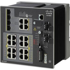 Cisco IE 4000 8 x RJ45 10/100M 4 x 1G Combo LAN Base Ethernet Switch - Industrial Networking Equipment