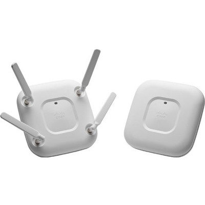 Cisco Aironet 2702 Wireless Access Point 10 Pack, mounted in a server rack