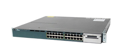 Cisco Catalyst 3560X-24P-L Switch Layer 2 with 24 Ethernet PoE+ ports, LAN Base, for network management.