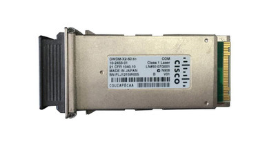 DWDM-X2-60.61-RF - Cisco 10Gbps DWDM Single-mode 80km 1560.61nm X2 Transceiver