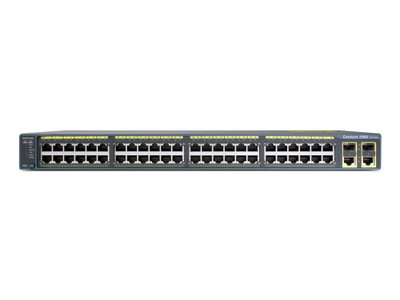 WS-C2960+48PST-S= - Cisco 48-Port Gigabit PoE Layer2 Network Switch