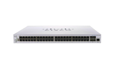 CBS350-48P-4X= - Cisco Business 350 Switch 48 10/100/1000 Poe+ Ports With 370W Power Budget 4 10 Gigabit Sfp+