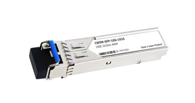 Cisco 10GBase-CWDM SFP+ Transceiver Module 1610nm LC Connector 80km Single-mode Fiber - Compatible with Cisco networks
