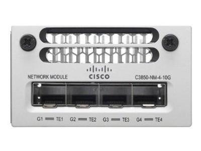 C3850-NM-4-10G= - Cisco 4-Port 10GBase-X Gigabit Ethernet Expansion Module
