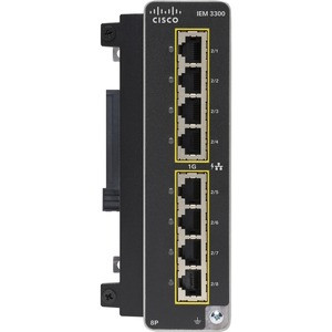 IEM-3300-8P-RF - Cisco 8-Port Gigabit PoE+ DIN Rail Expansion Module