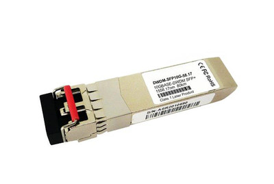 Cisco 10Gbps DWDM SFP+ Transceiver Module 1558.17Nm LC Connector Fiber 80Km Single-Mode - Compatible with Cisco devices
