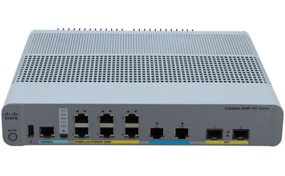 WS-C3560CX-8XPD-S - Cisco 6-Port Gigabit 2 SFP+ Network Switch