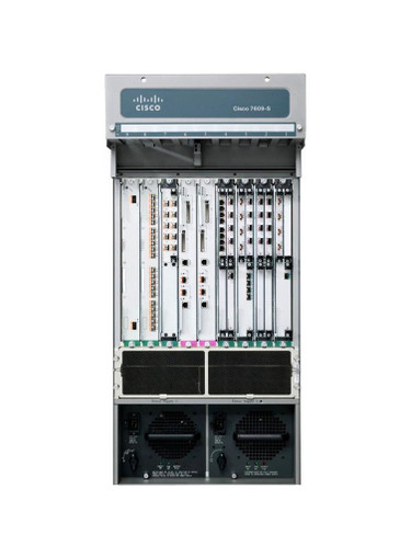 CISCO7609= - Cisco 9-Slot 21U Rack-mountable Router Chassis