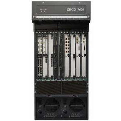 Cisco 7609 Router Chassis with 9 Slots, Rack-mountable - Compatible with ProLiant DL360p Gen8 Servers