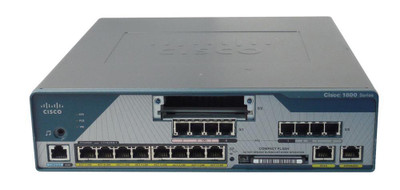 C1861W-SRST-C-B/K9= - Cisco 8x RJ-45 4x FXO/FXS 1.5U Rack Router