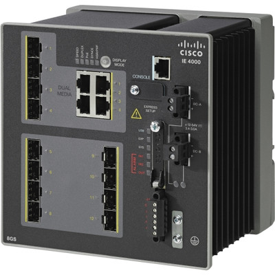 IE-4000-8GS4G-E-RF - Cisco 8-Port Gigabit Layer3 Managed Network Switch