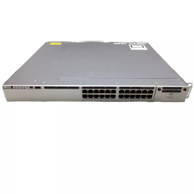 WS-C3850-24U-E - Cisco 24-Port UPoE Gigabit Layer3 1U Network Switch