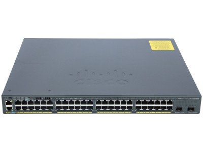 WS-C2960X-48FPD-L - Cisco 48-Port PoE+ Network Switch