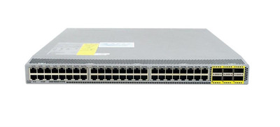 Cisco Nexus 3172Tq-Xl Switch with 48 10Gbase-T RJ-45 and 6 QSFP+ ports, ideal for data center networking.