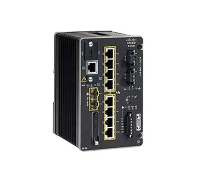 IE-3400-8P2S-E - Cisco Catalyst IE3400 Rugged Series 8-Ports Gigabit Ethernet PoE+ Switch with 2x Gigabit Ethernet Expansion Slot