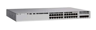 Cisco C9200L 24-Port 8Xmgig 16X1G 2X25G Poe+ Network Advantage switch, compatible with various network setups