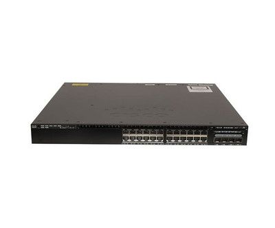 WS-C3650-24PD-S= - Cisco Catalyst 3650 24 Port Poe 2X10G Uplink Ip Base