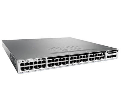 WS-C3850-48F-E-RF - Cisco Catalyst C3850-48P Switch Layer 3 - 48 * 10/100/1000 Ethernet Poe+ Ports - Ip Service - Managed- Stackable