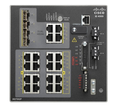 IE-4000-8GT8GP4G-E - Cisco IE4000 20-Port Industrial Ethernet Switch