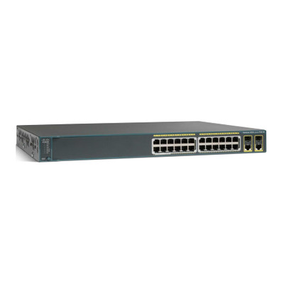 WS-C2960XR-24PD-I - Cisco 24-Port PoE Gigabit Network Switch