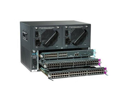 WS-C4503-E-S2+48V - Cisco 3 Slot Layer 4 Managed Network Switch