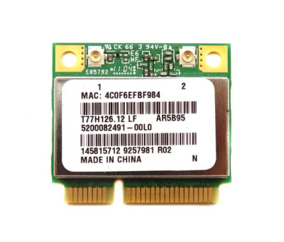 Dell AR5B95 1502 Wireless WiFi Half-Height Mini WLAN Card