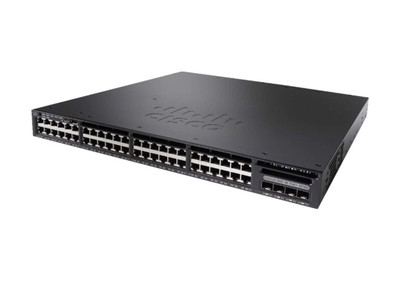 Cisco Catalyst 3650 48-Port Switch WS-C3650-48TD-S RJ-45 Ethernet for Network Switching