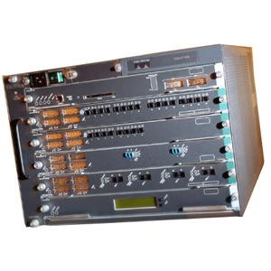 Cisco 7606-S Router Chassis with 6 Expansion Slots, 8GB Memory, and Power Supply - Network Hardware for Data Centers